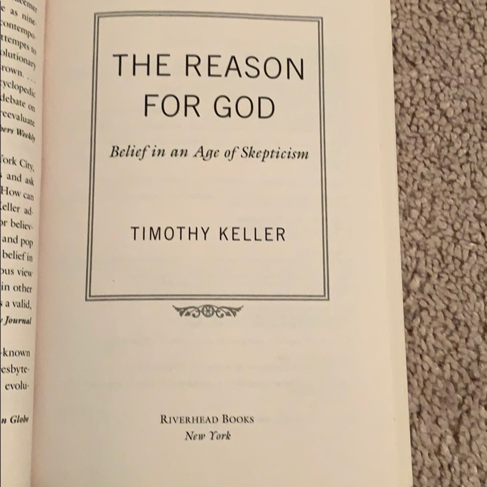 📚 “The Reason for God” 📚 - Picture 8 of 13